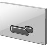 Кнопка CERSANIT ACTIS для LINK PRO/VECTOR/LINK/HI-TEC стекло белый