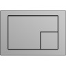 Кнопка CERSANIT CORNER для LINK PRO/VECTOR/LINK/HI-TEC пластик хром матовый