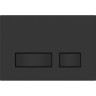 Кнопка CERSANIT MOVI для LINK PRO/VECTOR/LINK/HI-TEC пластик черный матовый
