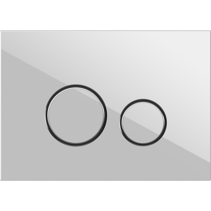 Кнопка CERSANIT TWINS для LINK PRO/VECTOR/LINK/HI-TEC стекло белый