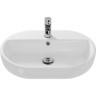 Раковина CERSANIT на столешницу CASPIA 60 OVAL 1 отверстие