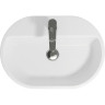 Раковина CERSANIT на столешницу CASPIA 60 OVAL 1 отверстие