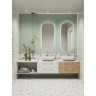 Столешница CERSANIT STONE AURA из керамогранита 60x45x2 светло-серый сатиновый