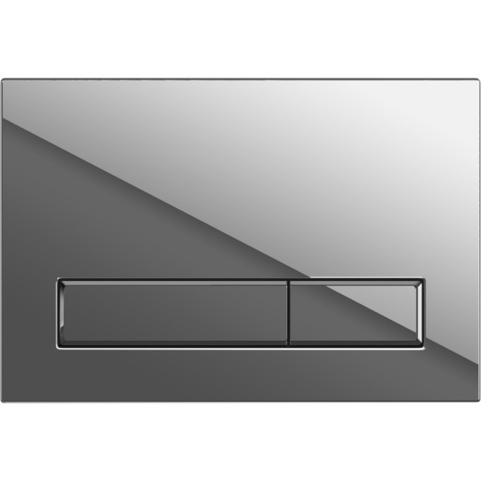 Кнопка CERSANIT BLICK для LINK PRO/VECTOR/LINK/HI-TEC пластик хром глянцевый
