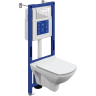 Комплект CERSANIT AQUA 40 SMART M кнопка CORNER пластик белый
