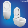Комплект CERSANIT BRASKO SMART DPL EO slim инсталляция AQUA 40 SMART M кнопка ESTETICA пластик белый LP