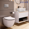Комплект CERSANIT BRASKO SMART DPL EO slim инсталляция AQUA 40 SMART M кнопка ESTETICA пластик белый LP