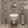 Комплект CERSANIT CITY DPL EO пластик хром глянцевый