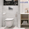Комплект CERSANIT CITY SMART CO DPL EO slim инсталляция LINK PRO кнопка TWINS пласт. хром глянцевый