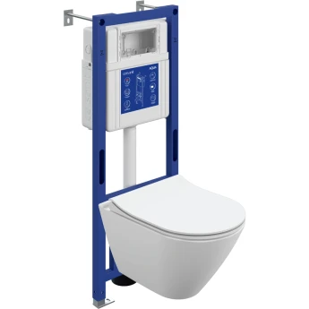 Комплект CERSANIT CITY SMART DPL EO slim инсталляция AQUA 40 SMART M LP