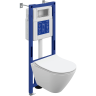 Комплект CERSANIT CITY SMART DPL EO slim инсталляция AQUA 40 SMART M LP