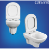 Комплект CERSANIT ITY CO DPL EO slim инсталляция AQUA 40 SMART M кнопка ESTETICA пластик белый с рамкой хром