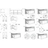 Панель CERSANIT для ванны боковая UNIVERSAL TYPE CLICK 70 ультра белый
