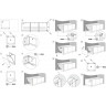 Панель CERSANIT для ванны боковая UNIVERSAL TYPE CLICK 75 ультра белый