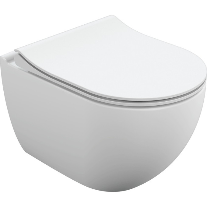 Подвесной унитаз CERSANIT BRASKO SMART CLEAN ON DPL EO slim LP