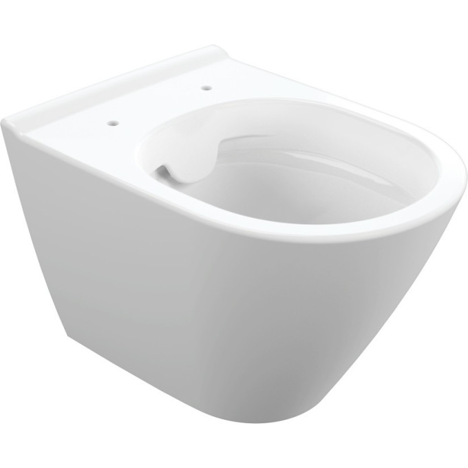 Подвесной унитаз CERSANIT CITY OVAL CLEAN ON DPL EO SLIM