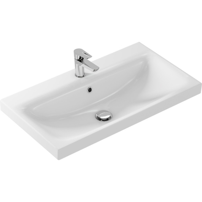 Раковина CERSANIT мебельная MODUO 80 1 отверстие