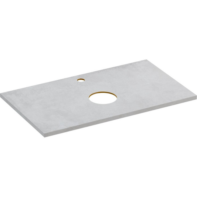 Столешница CERSANIT STONE из керамогранита Balance 80x45x2 серый матовый