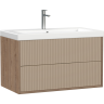 Тумба подвесная CERSANIT CLASSIC RIBBLE 80 бежевый