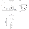 Унитаз-компакт CERSANIT BRASKO VORTEX 010 3/5 DPL EO