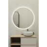 Зеркало CERSANIT ECLIPSE FUSION 100x100 с подсветкой круглое