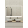 Зеркало CERSANIT ECLIPSE FUSION 80x120 с подсветкой прямоугольное