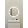 Зеркало CERSANIT ECLIPSE FUSION 80x80 с подсветкой круглое