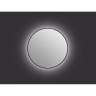 Зеркало CERSANIT ECLIPSE SMART 60x60 с подсветкой круглое черная рамка