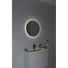Зеркало CERSANIT ECLIPSE SMART 60x60 с подсветкой круглое черная рамка