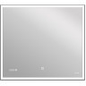 Зеркало CERSANIT LED 011 DESIGN 80 с подсветкой и часами