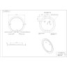 Зеркало CERSANIT LED 012 DESIGN 72X72 с подсветкой