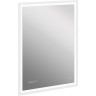 Зеркало CERSANIT LED 080 DESIGN PRO 70 с подсветкой, с часами и антизапотеванием