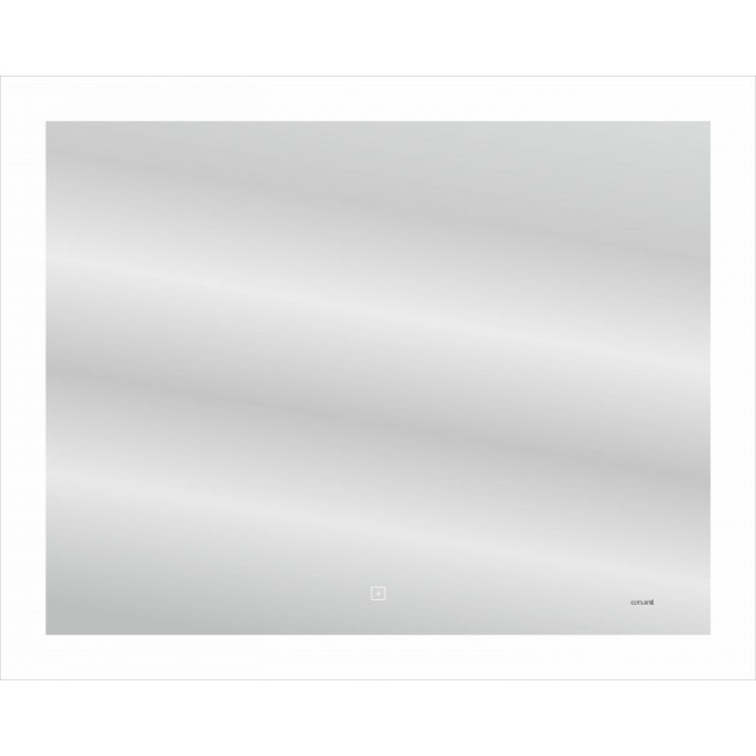 Зеркало CERSANIT LED DESIGN PRO 060 80 часы с подсветкой прямоугольное