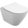 Подвесной унитаз CERSANIT CITY OVAL CLEAN ON DPL EO SLIM