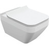 Подвесной унитаз CERSANIT CREA SQUARE CLEAN ON DPL EO SLIM