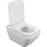 Подвесной унитаз CERSANIT CREA SQUARE CLEAN ON DPL EO SLIM
