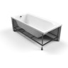 Ванна CERSANIT прямоугольная SMART 170x80 правая